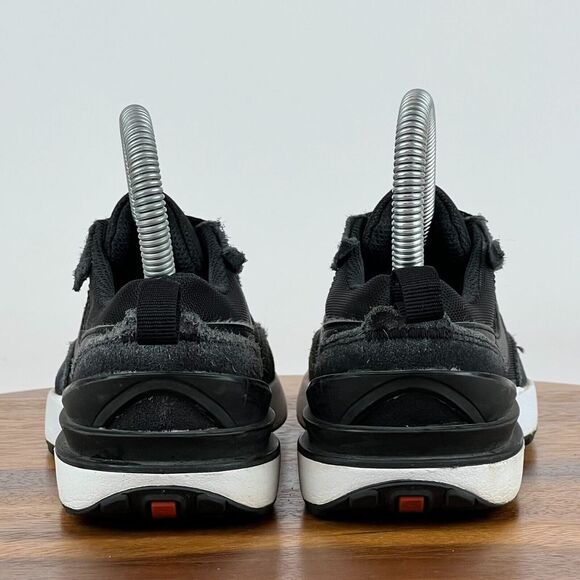 Kids Childrens Nike Waffle One Black Suede Athletic Shoes Sneakers Size 1 Y GUC - Picture 6 of 8